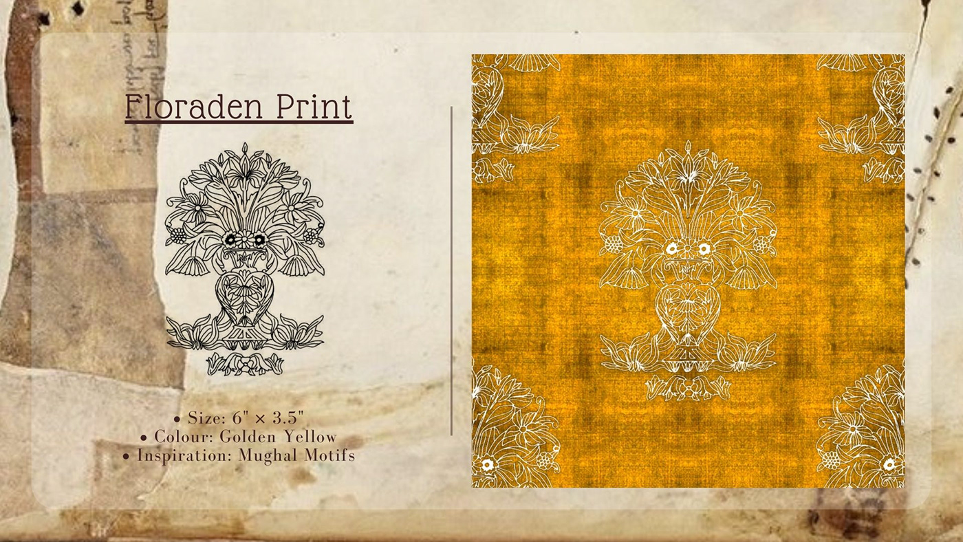 apparel bold design Clothing Fashion  mughal art Mughal motif tesselation textile motifs velvet