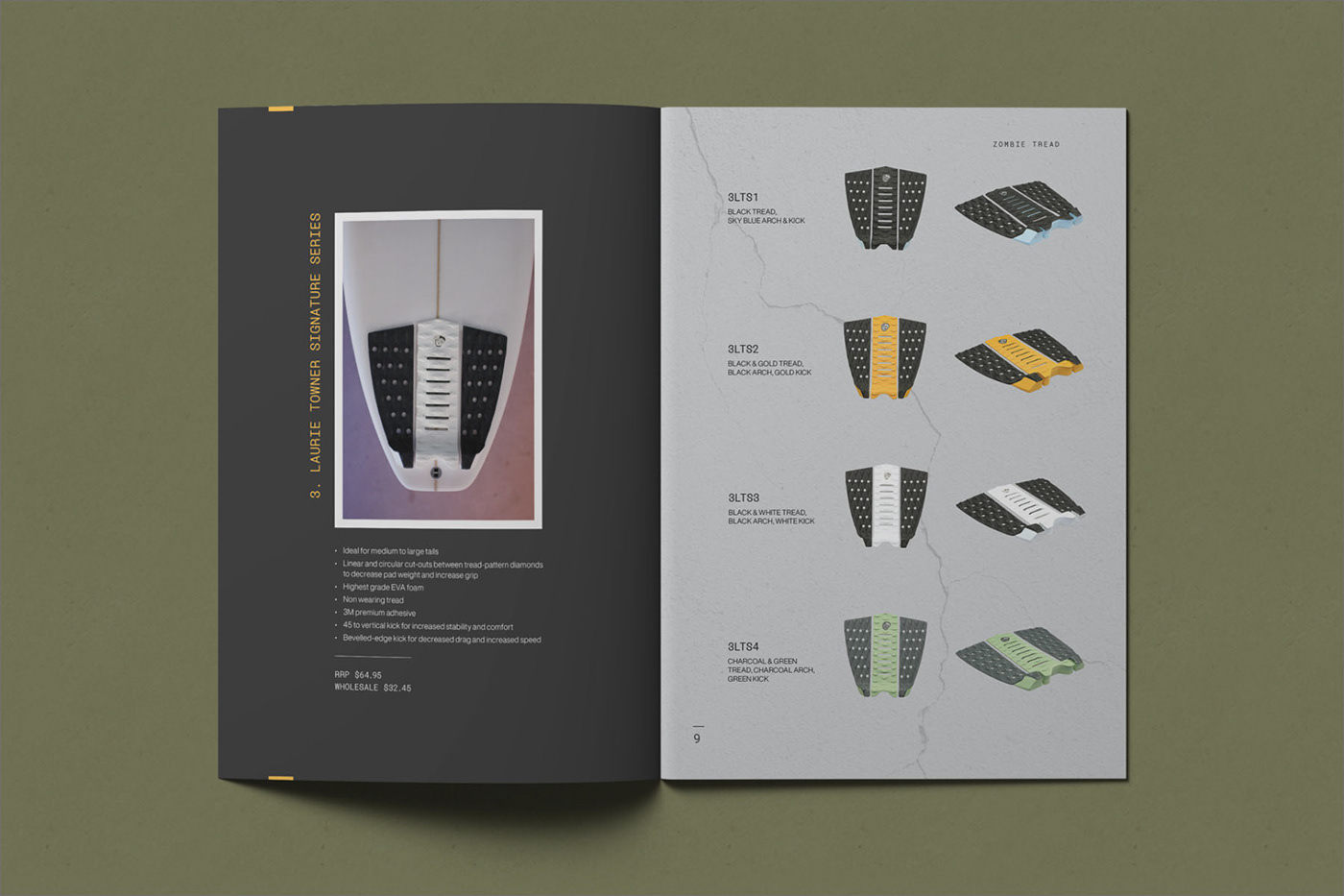brand brochure Catalogue design graphic design  Layout logo products Surf surfing