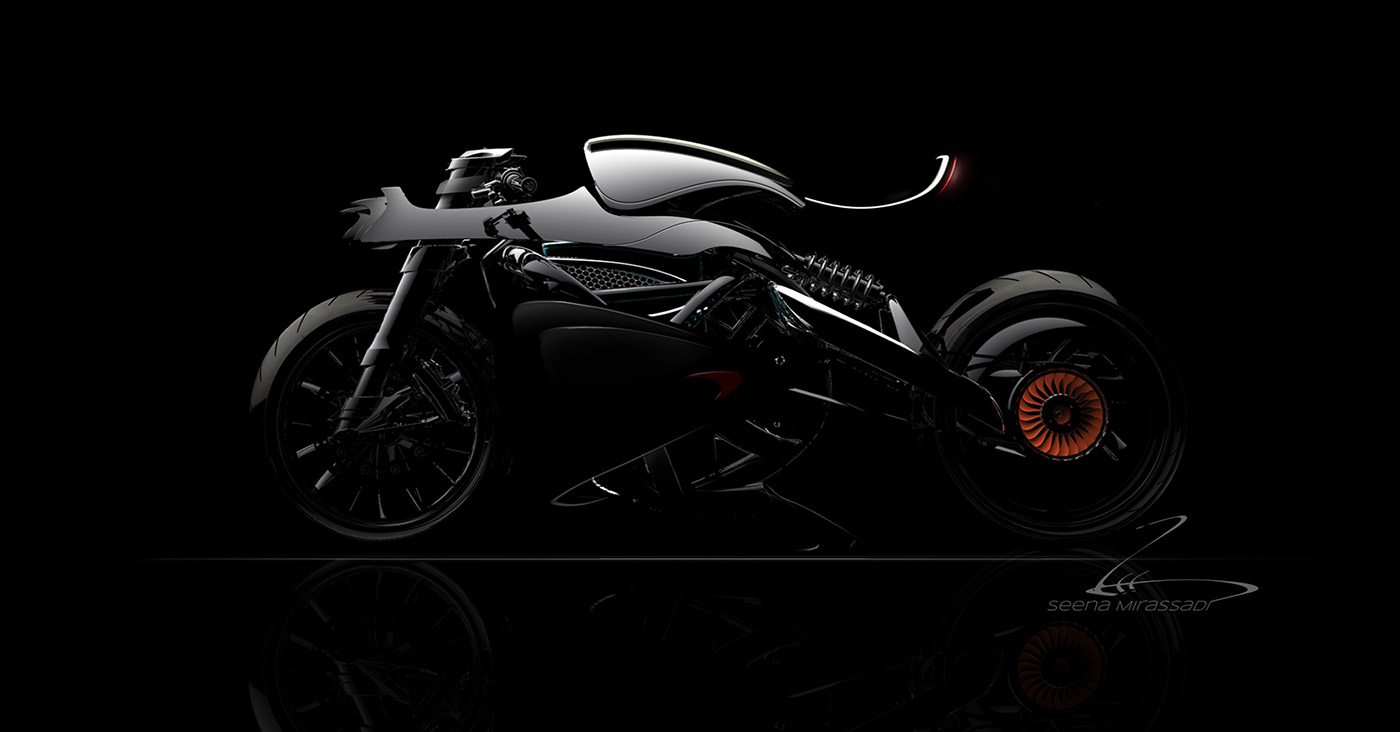 McLaren motorcycle transportation design