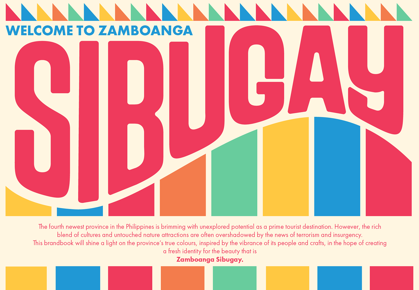 branding  filipino Patterns philippines tourism zamboanga