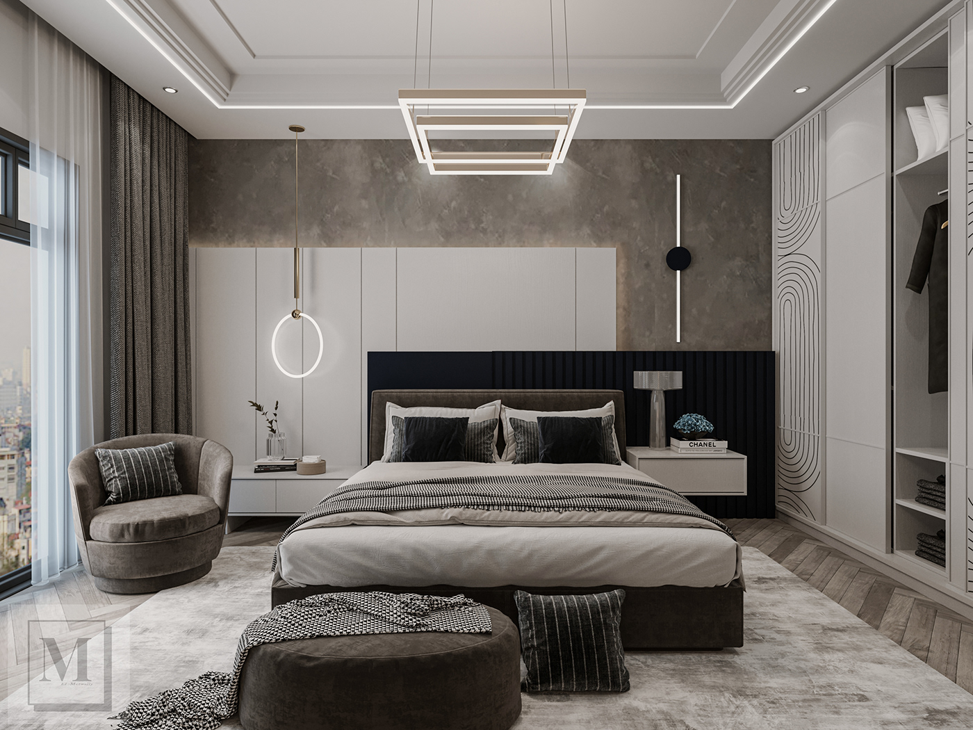 architecture blues clean design elegant identity Interior interior design  modern simple