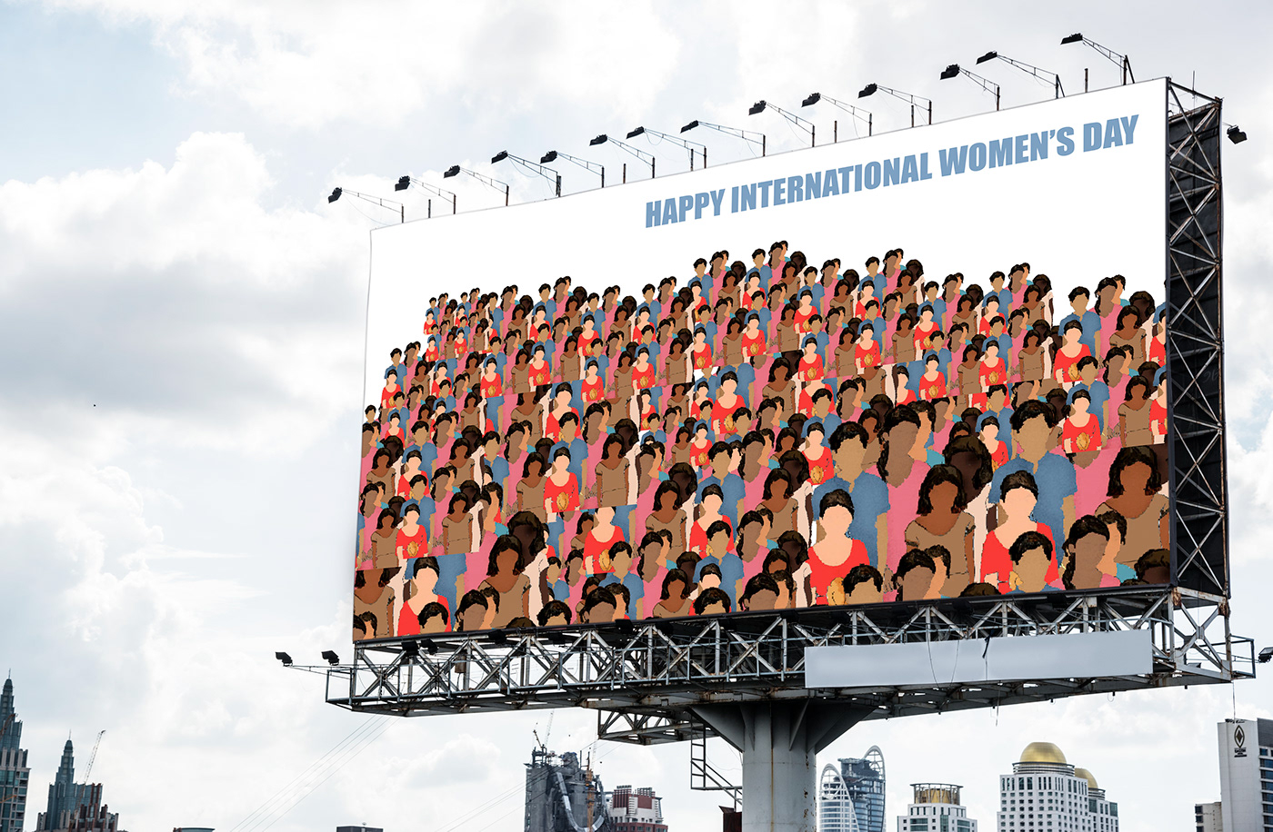 advertisement awareness branding  goverment poster womensday