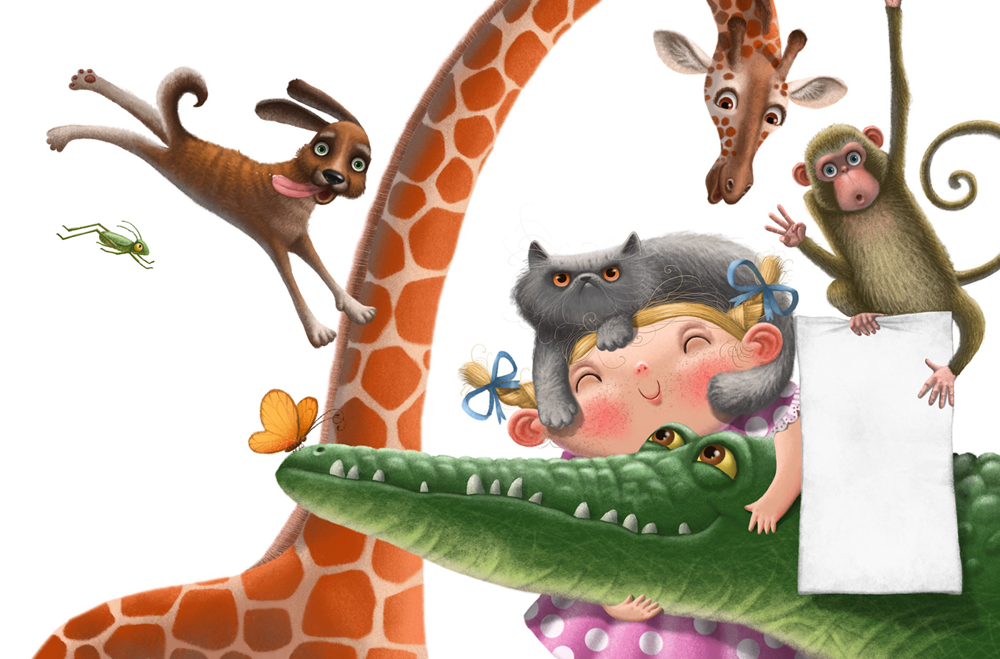 ILLUSTRATION  book illustration children book Digital Art  digital illustration animals Character design 