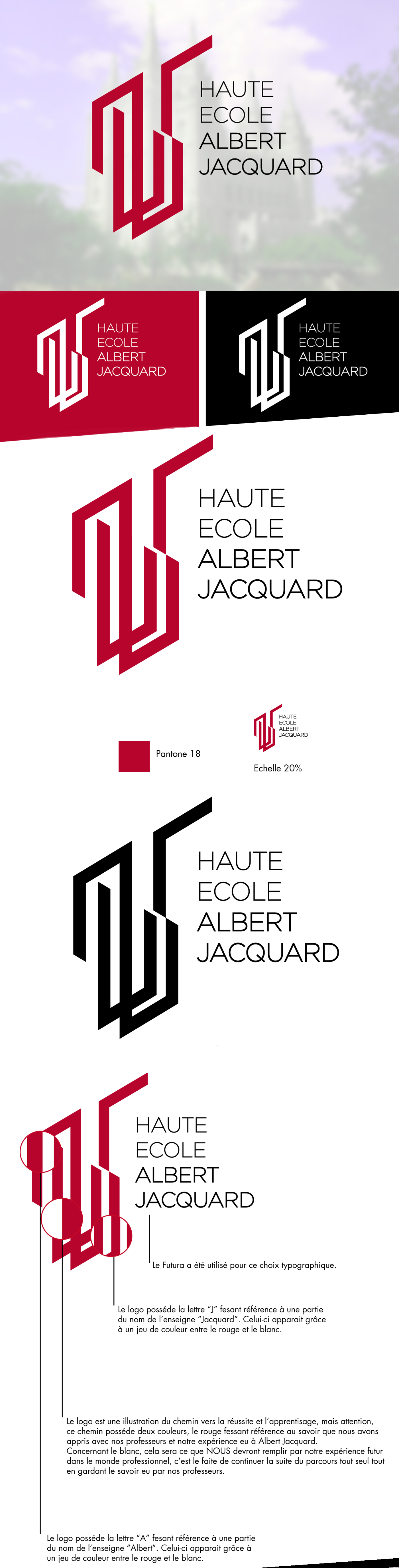heaj eseaj logo rebranding corporate Corporate Design design photoshop Illustrator InDesign Mockup school identity