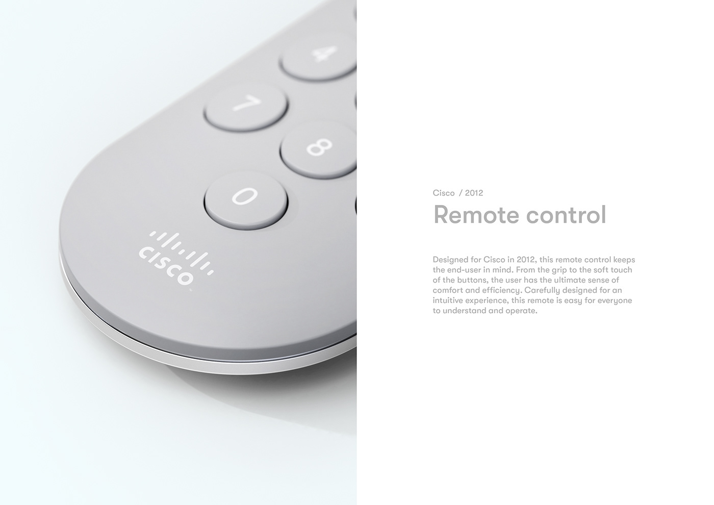cisco remote Danish Design eskild hansen design Minimalism Remote Control