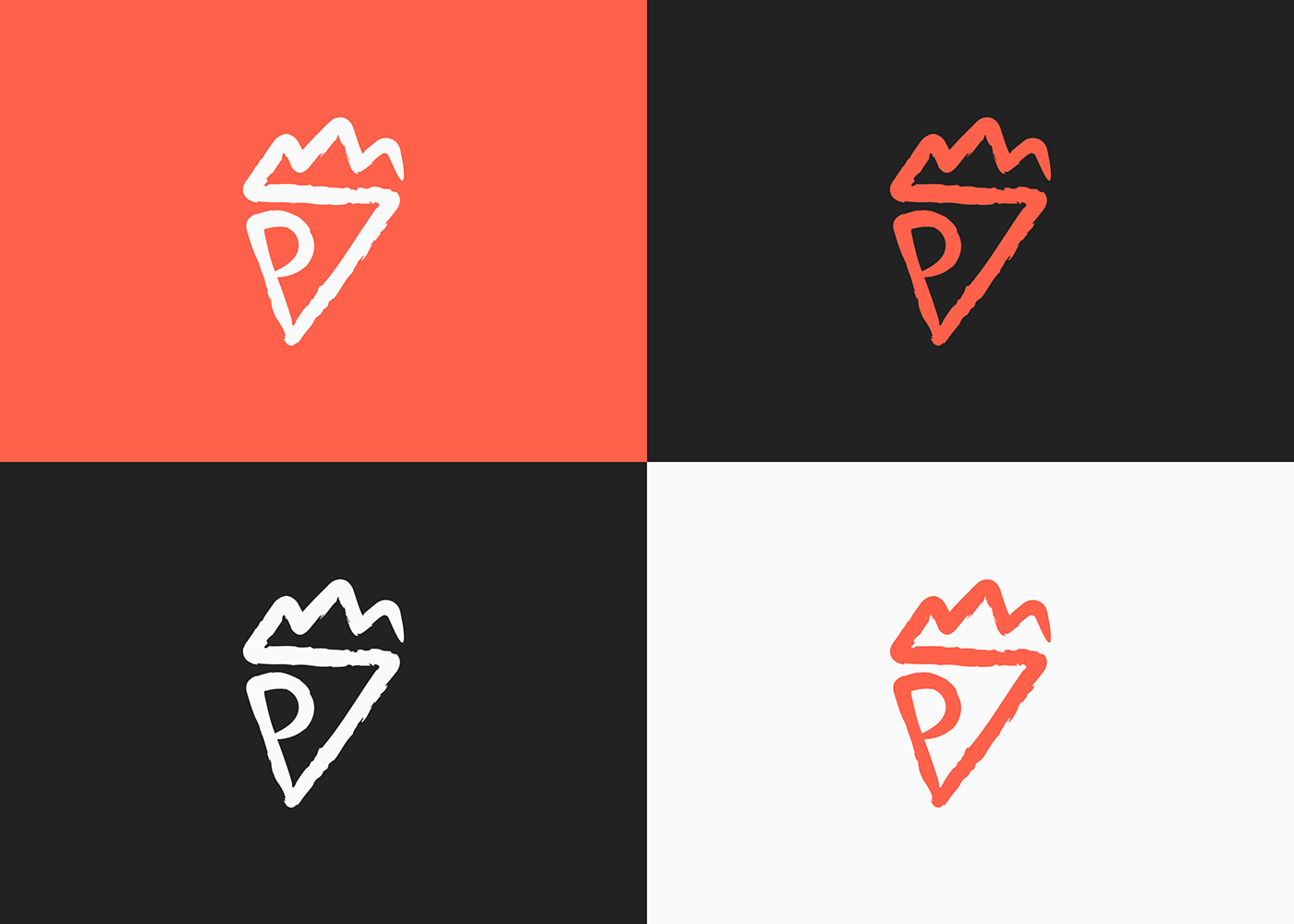 brand identity Figma Logo Design Logotype Packaging pizza box pizza logo symbol vector wordmark