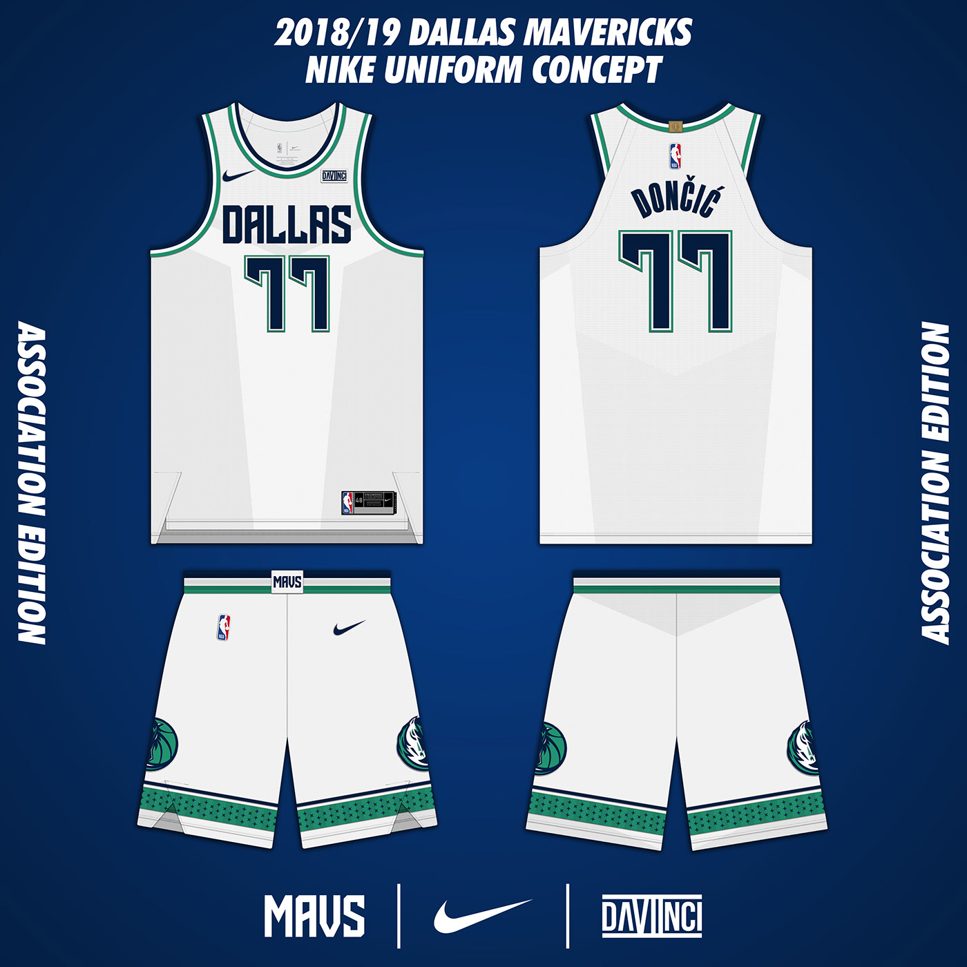 mavericks new uniforms