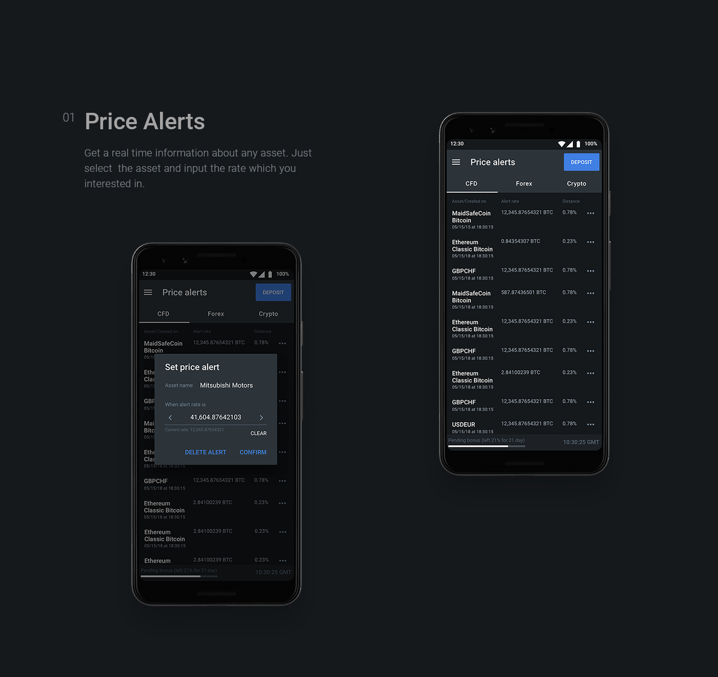 Cryptocurrency Trading App - Android option on Behance