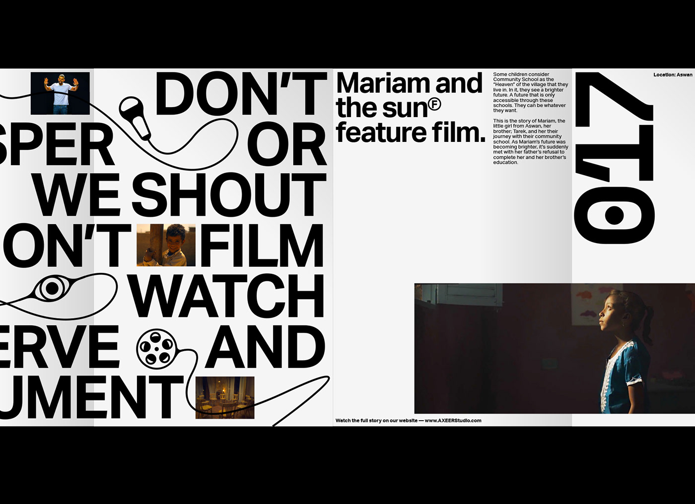 video animation  media posters brochure Dynamic identity logo Website value