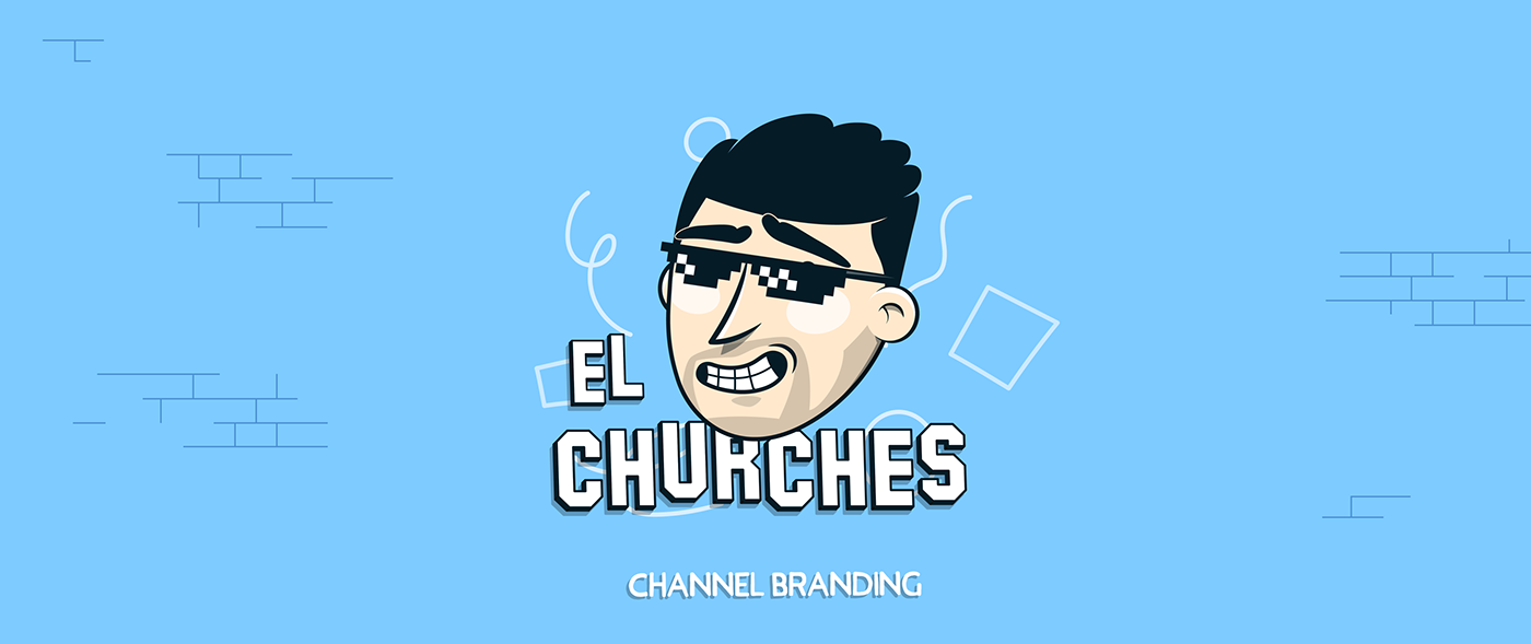 animation  broadcast channel branding child Elchurches kids Streamer videogame youtube