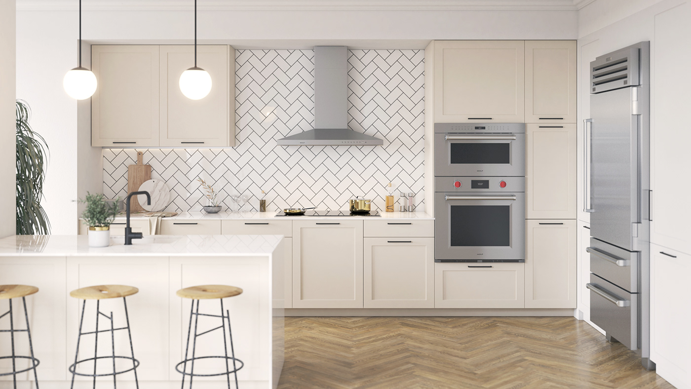 interior design  3ds max photoshop architecture creative product design  kitchen design home appliances
