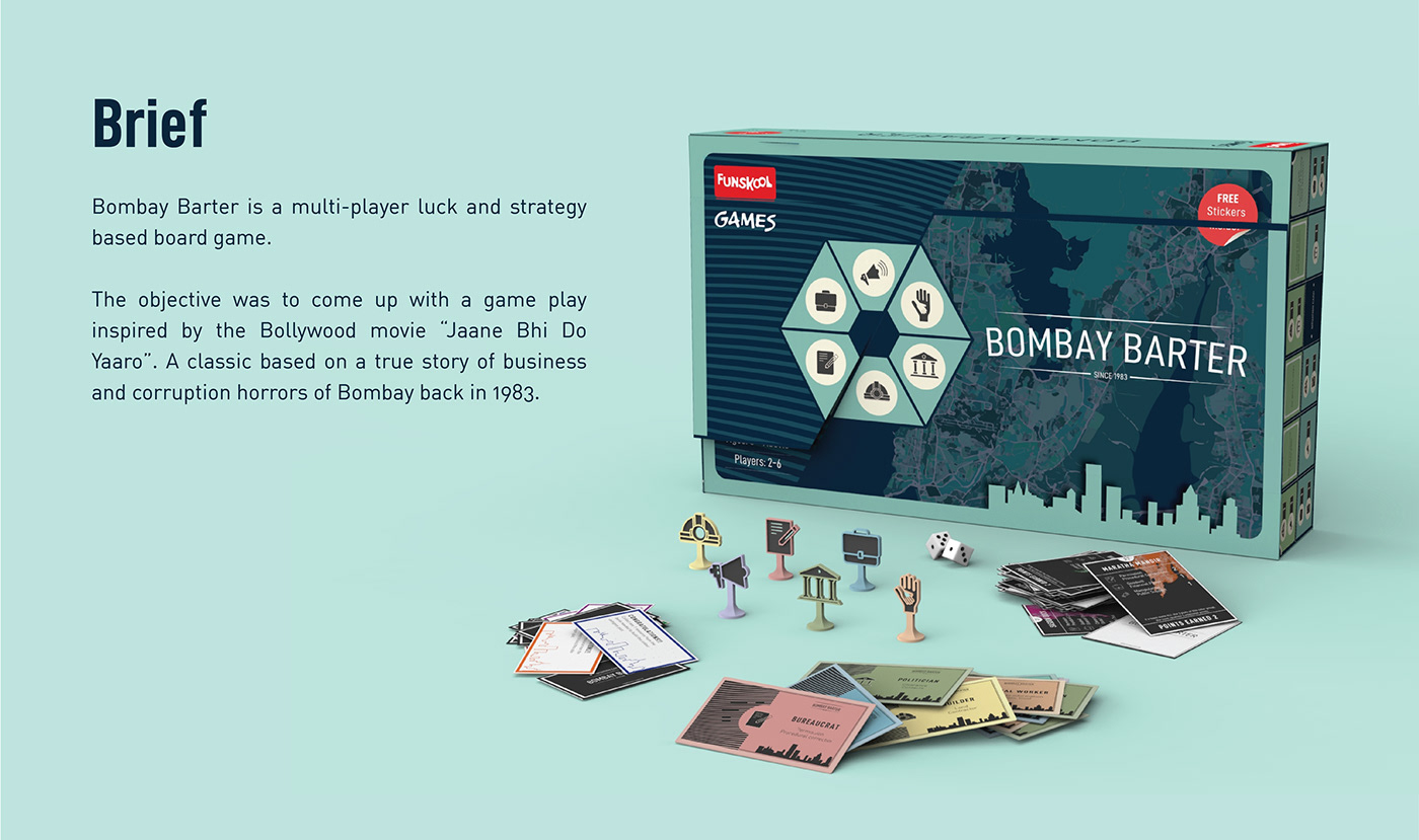 game design  board game Photography  Packaging graphic design  product design  bombay adobeawards