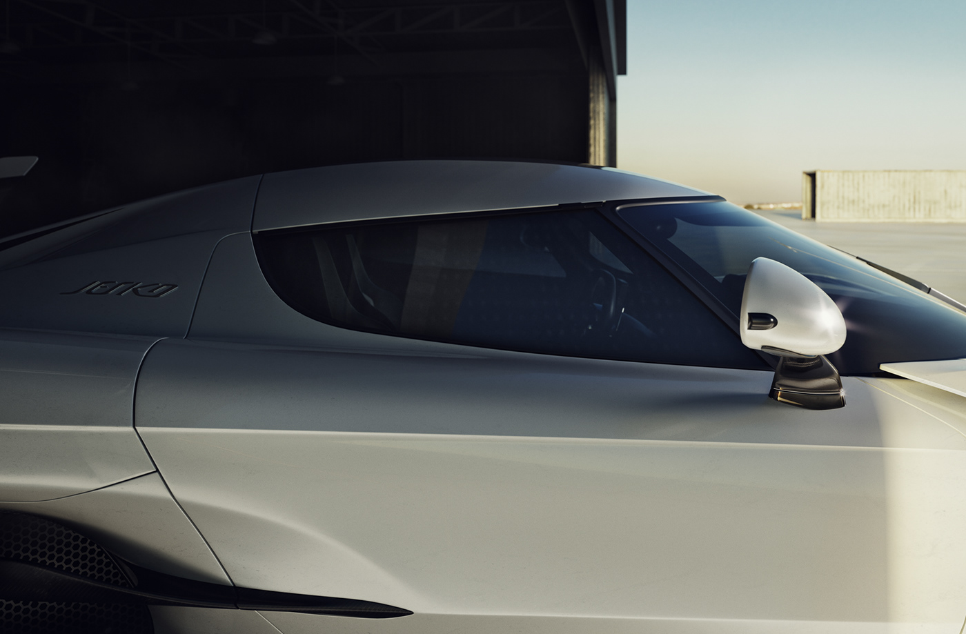airforce car render CGI cgi car hypercar Jesko Koenigsegg megacar Military Base stealth