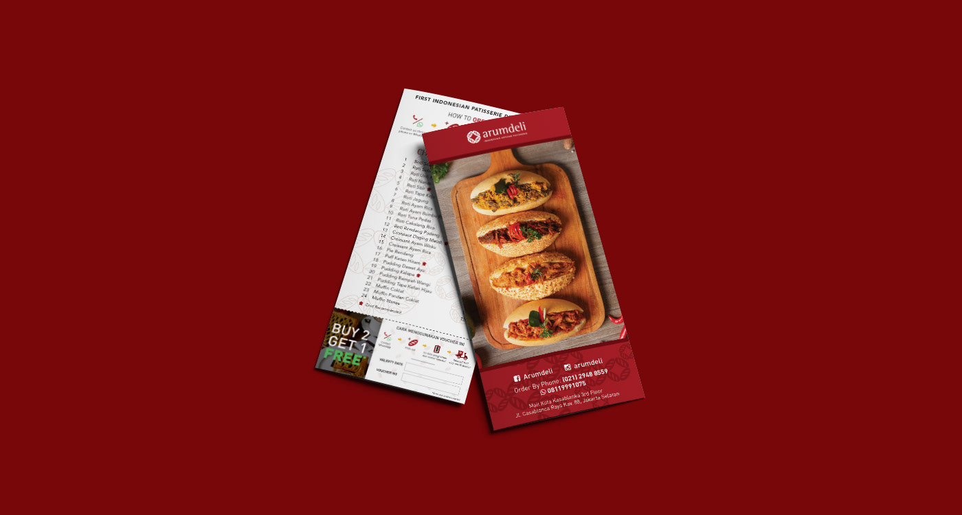 branding  bakery poster flyer social media menu
