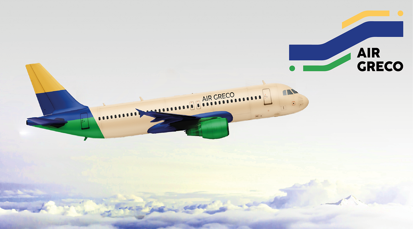 brand identity airline Logo Design visual identity Airlines