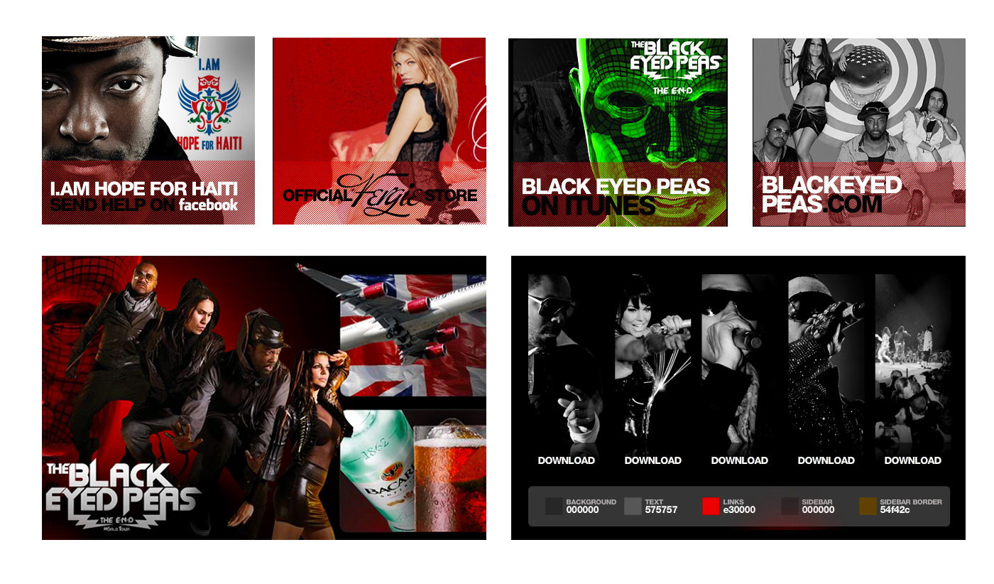 Spirits bacardi event marketing Black Eyed Peas Bacardi Rum