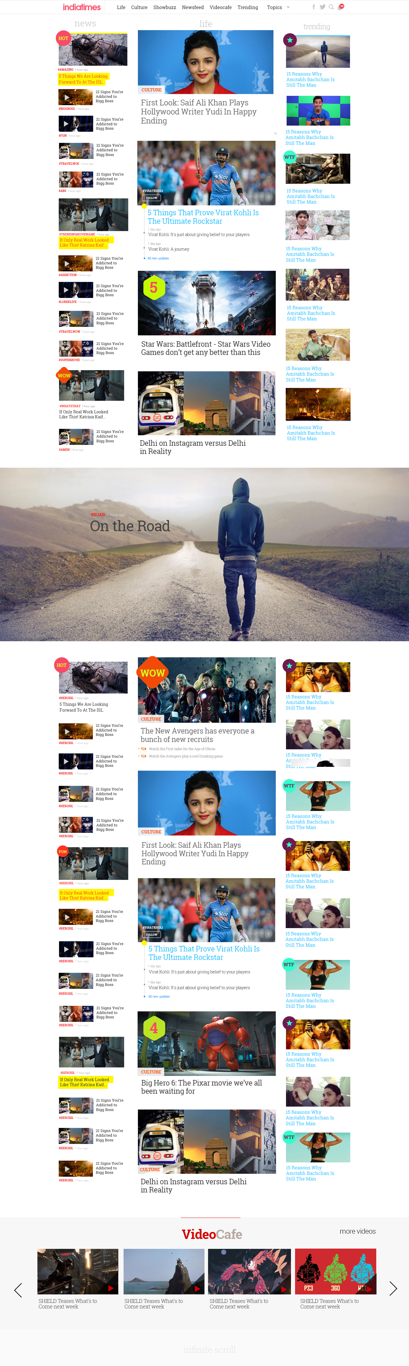 redesign indiatimes