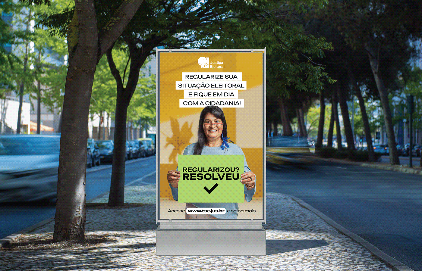 campaign Advertising  Governo campanha identidade visual publicidade social media Justiça Eleitoral TSE democracia
