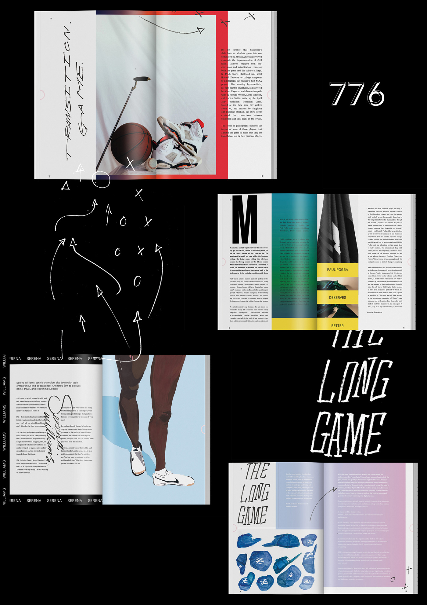 design digital editorial Fashion  magazine Photography  print sports typography   video