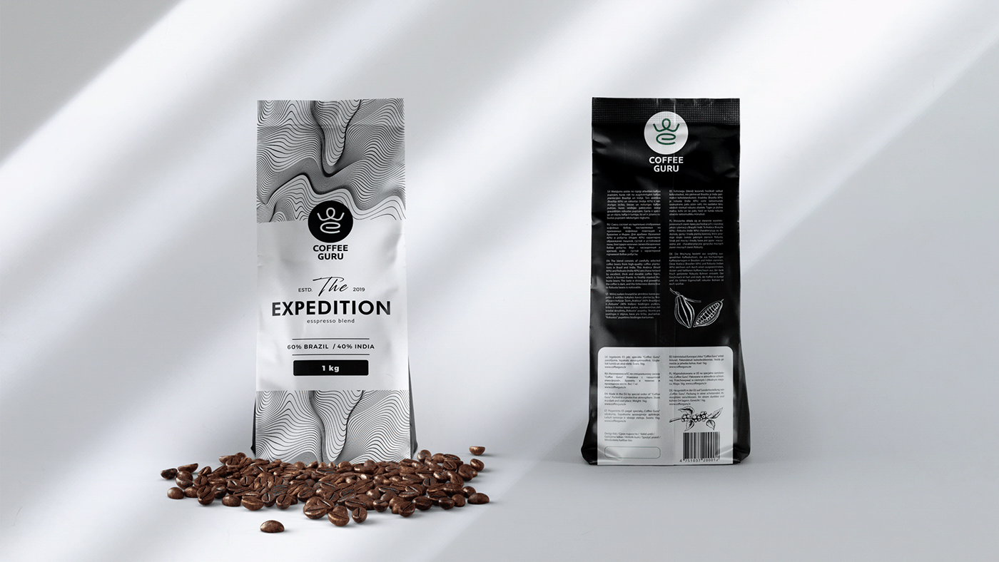 Coffee coffee beans coffee packaging brand coffee shop logo package Packaging Roaster visual identity