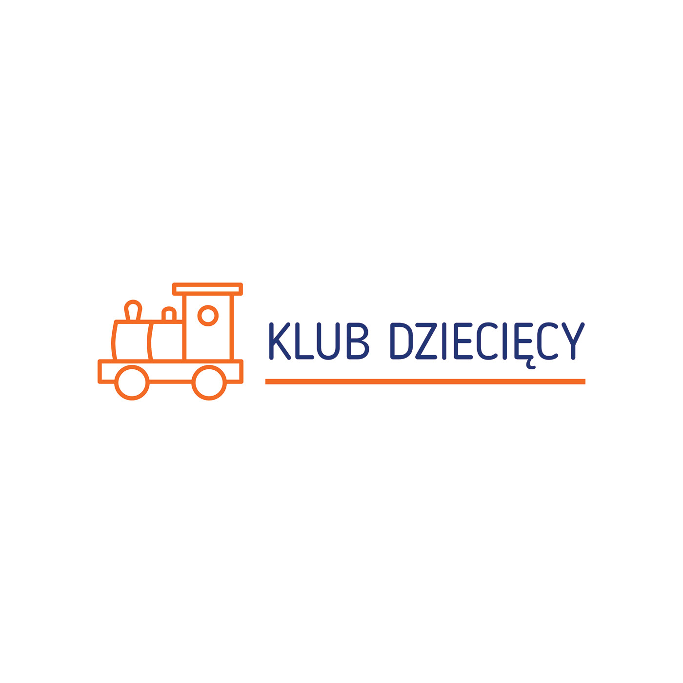 dzieci kids klub logo Logo Design