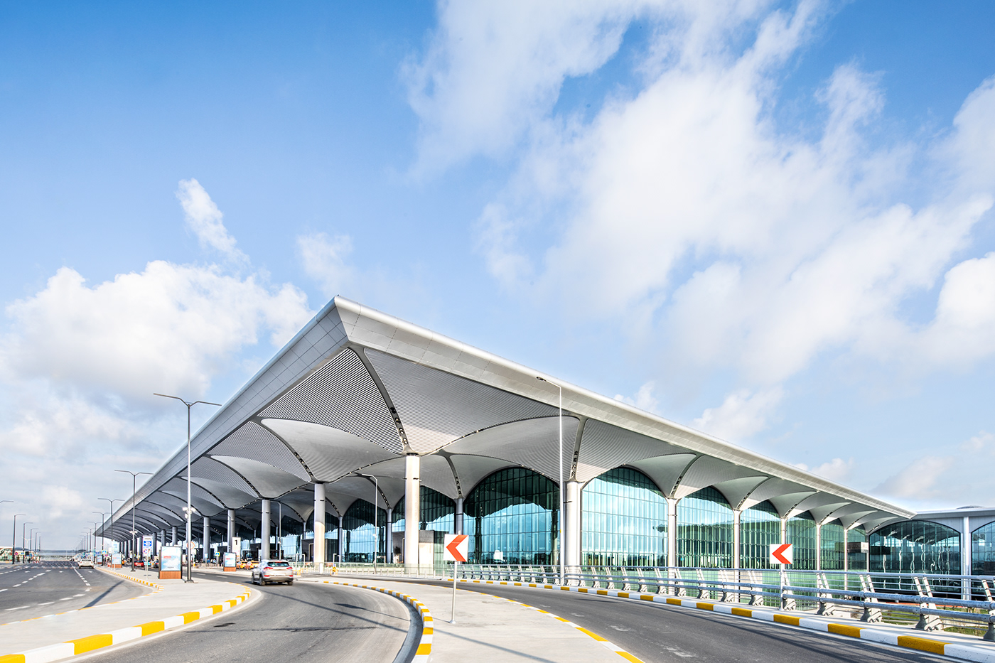 airport istanbul transportation Interior Technology lighting glass exterior design
