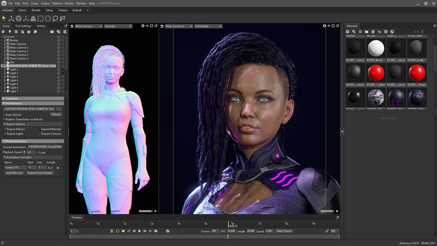 blender Character design  Digital Art  Substance Painter 3d modeling blender3d animation  rendering 3D zbrush sculpt