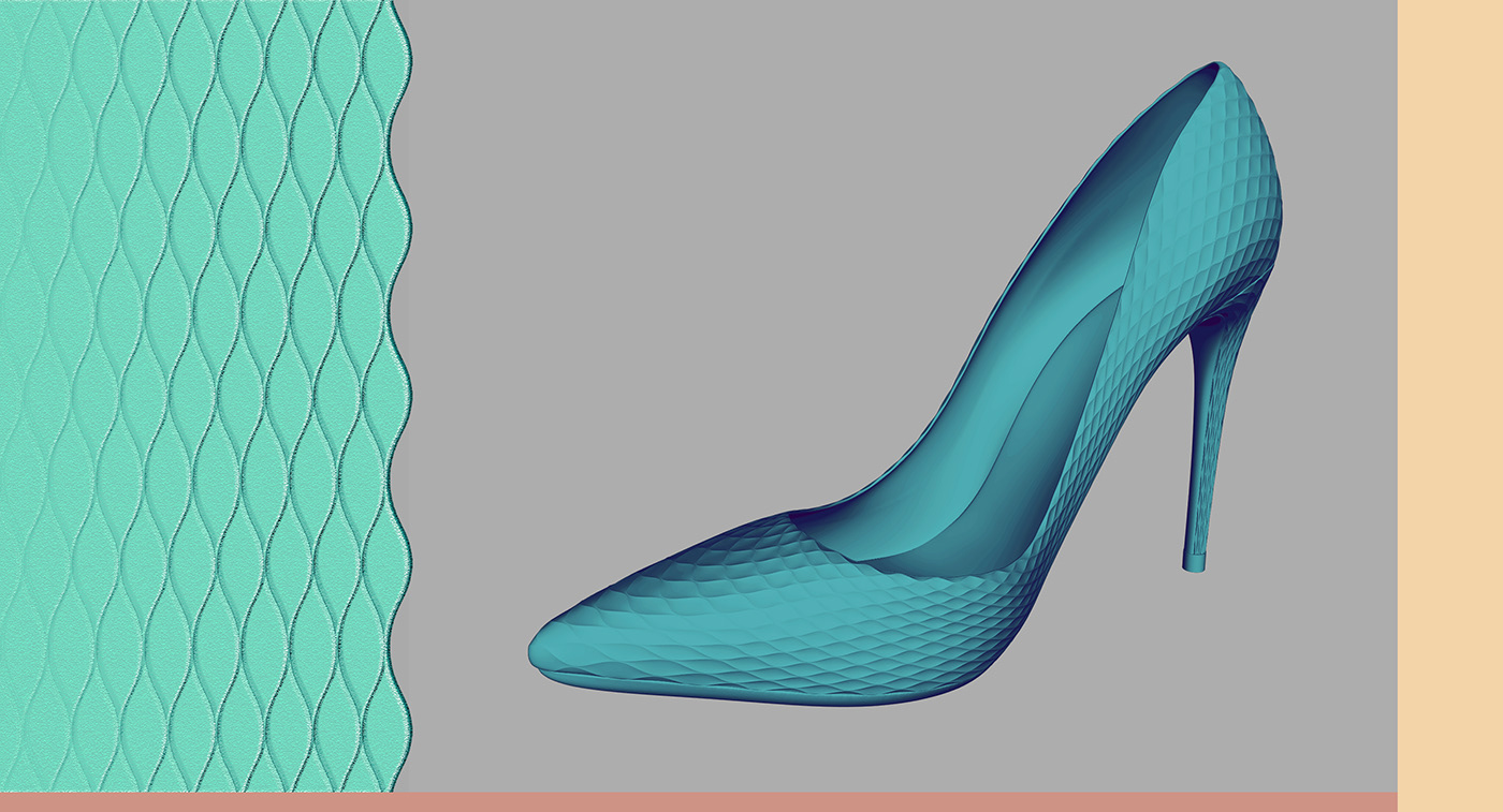 3D shoes shoe footwear design footwear cad
