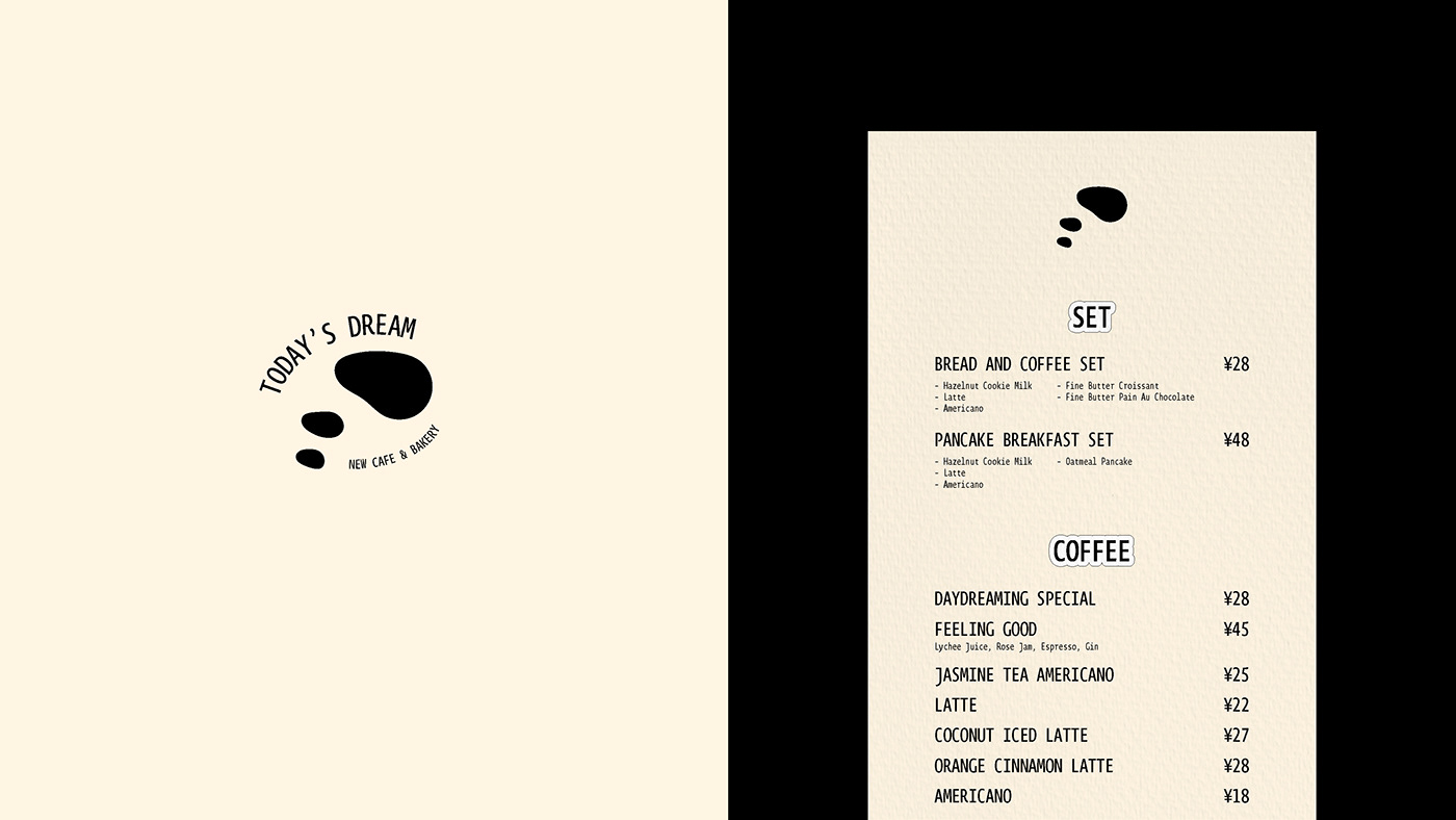 Coffee cafe bakery drinks restaurant Packaging brand identity visual identity Logotype symbol