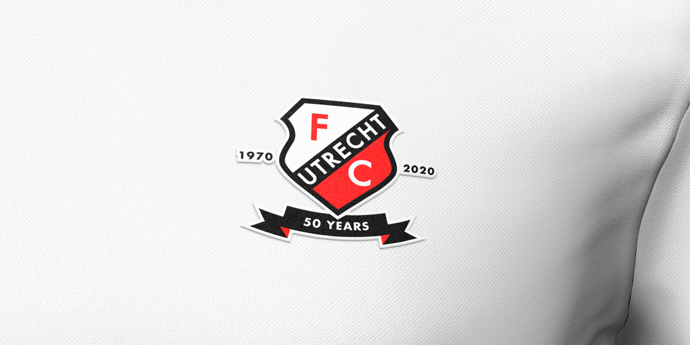 50YEARS concept fcutrecht jersey kit nthnrs soccer utrecht voetbal Rebrand