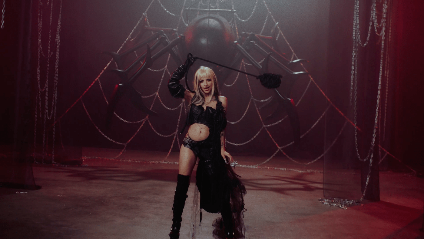 CAZZU DANCE   dark music video Performance spider