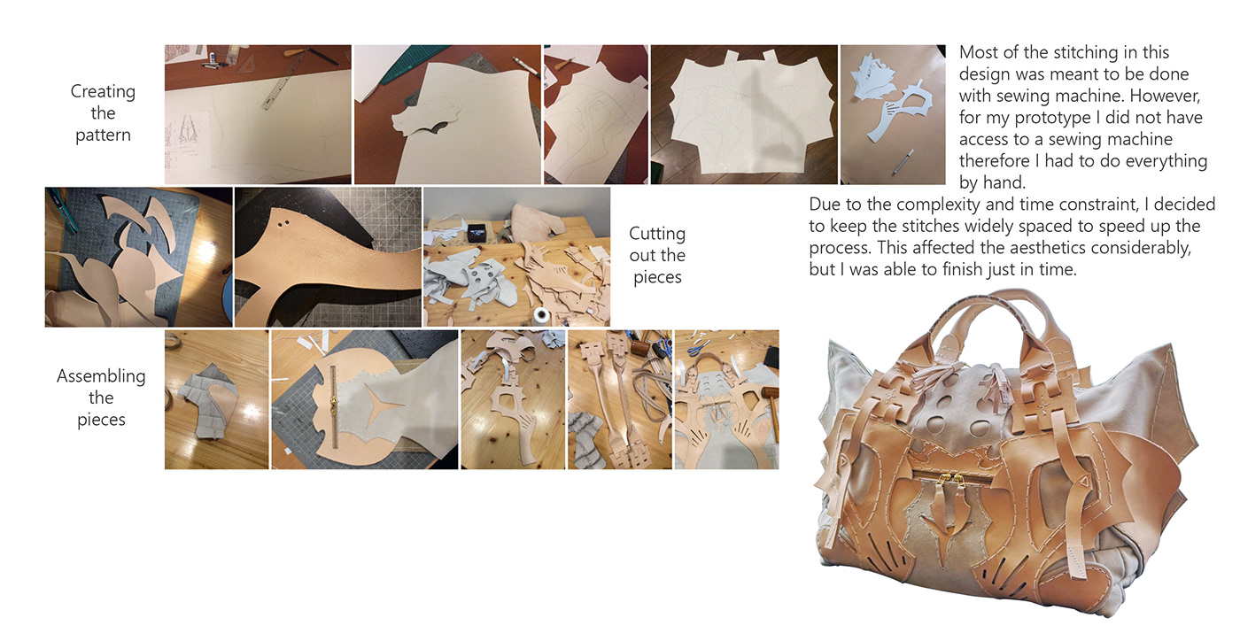 Accessory leather designabag craft vegtan suede