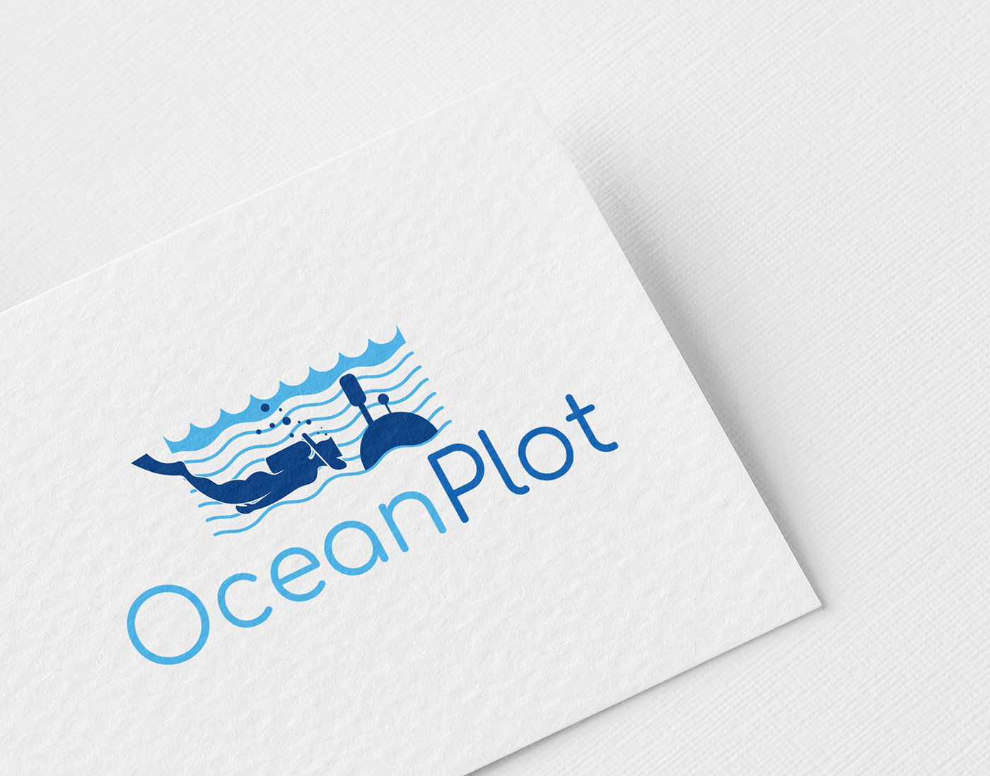 marine observation logo design Technology industry ship Ocean plot research
