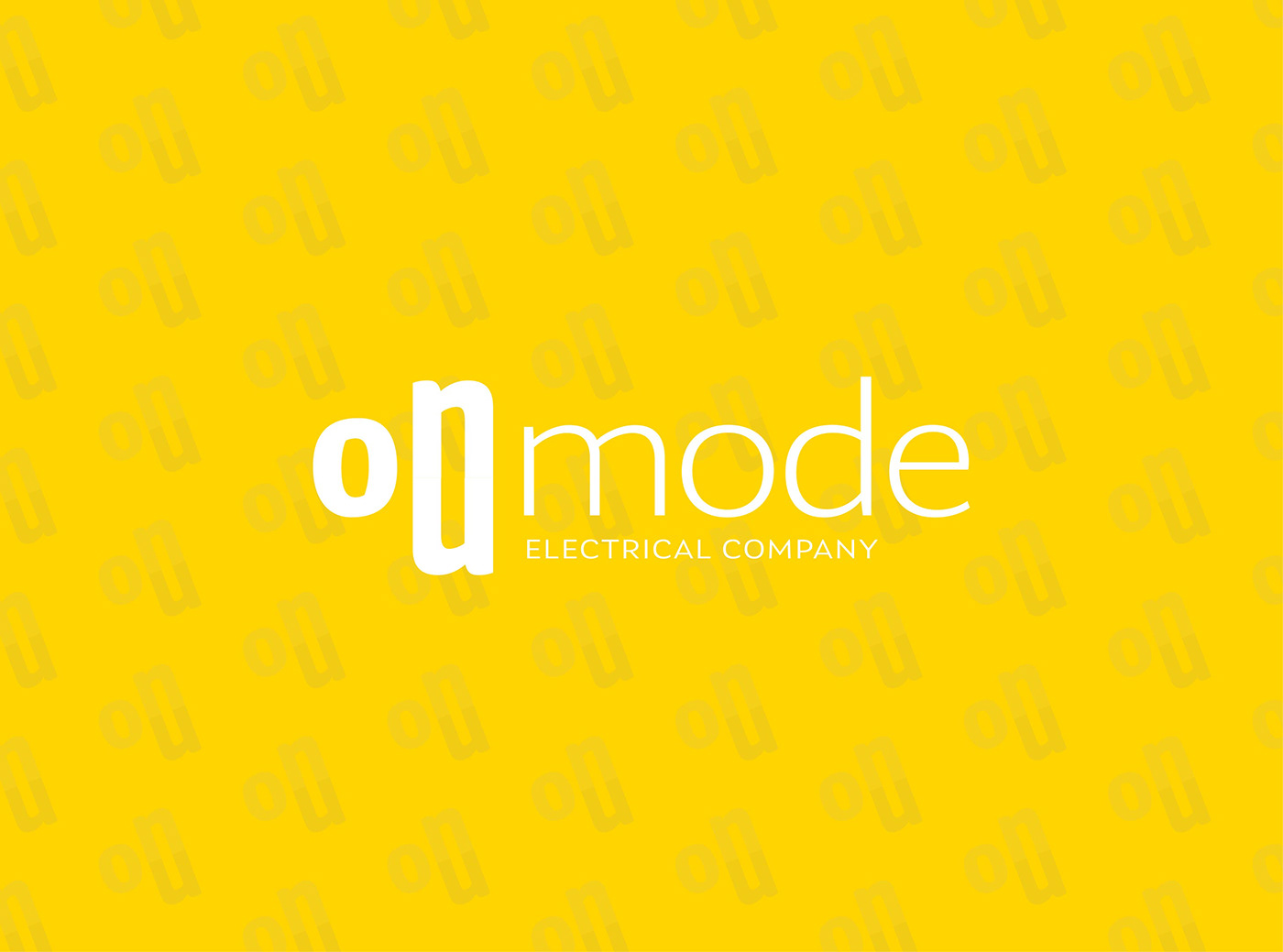 Cover On Mode - Electrical Company Branding Identity Project
