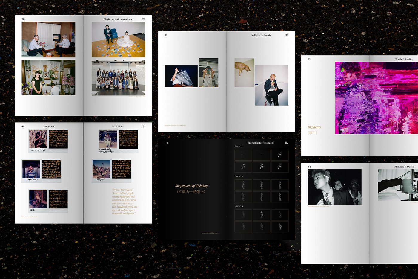 editorial Photography  design graphic design  publishing   Exhibition  Catalogue book magazine typography  