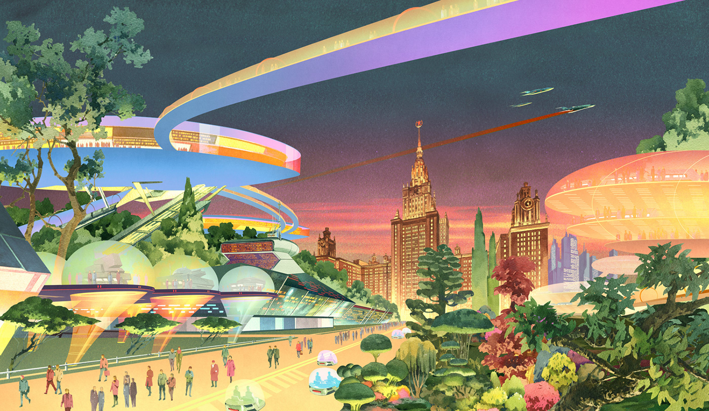 future Landscape Moscow