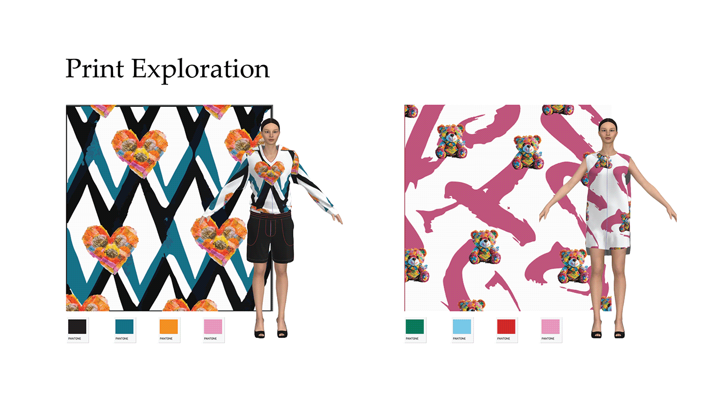 saree fashion design ILLUSTRATION  Digital Art  Clothing Fashion  concept art Clo3d digital fashion print