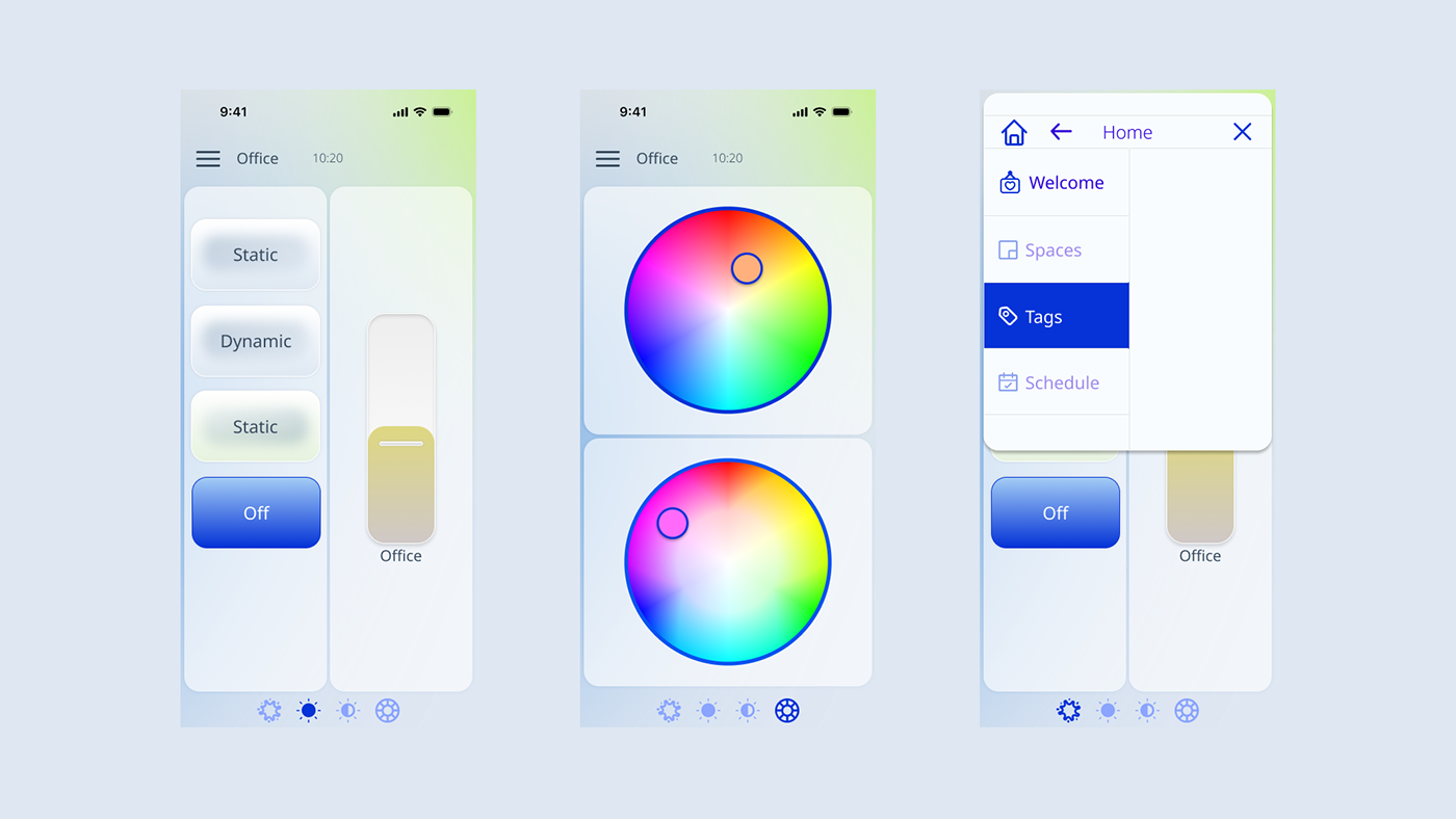 Smart Home ux/ui ui design Figma user interface app design user experience