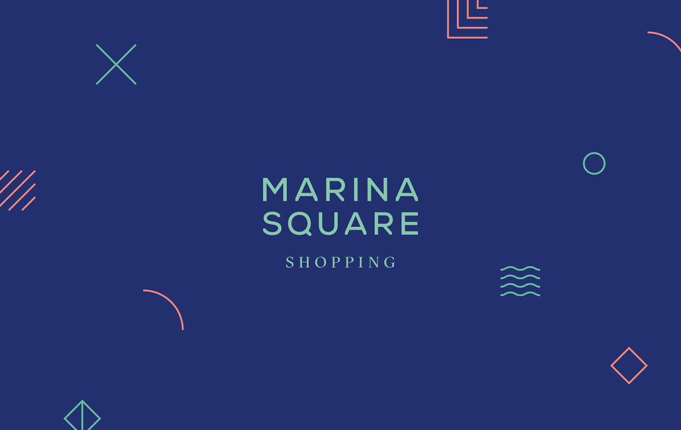 marina square Shopping identity branding  Website Algarve Portugal Vilamoura