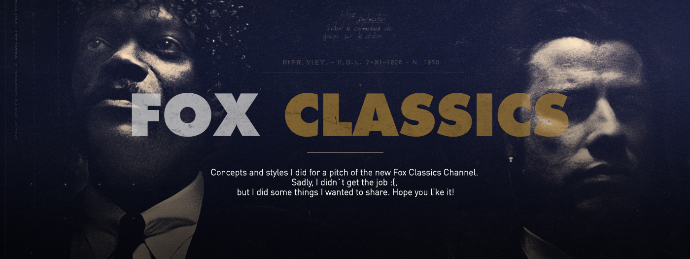FOX Channel illustrations design graphic javier tommasi art direction