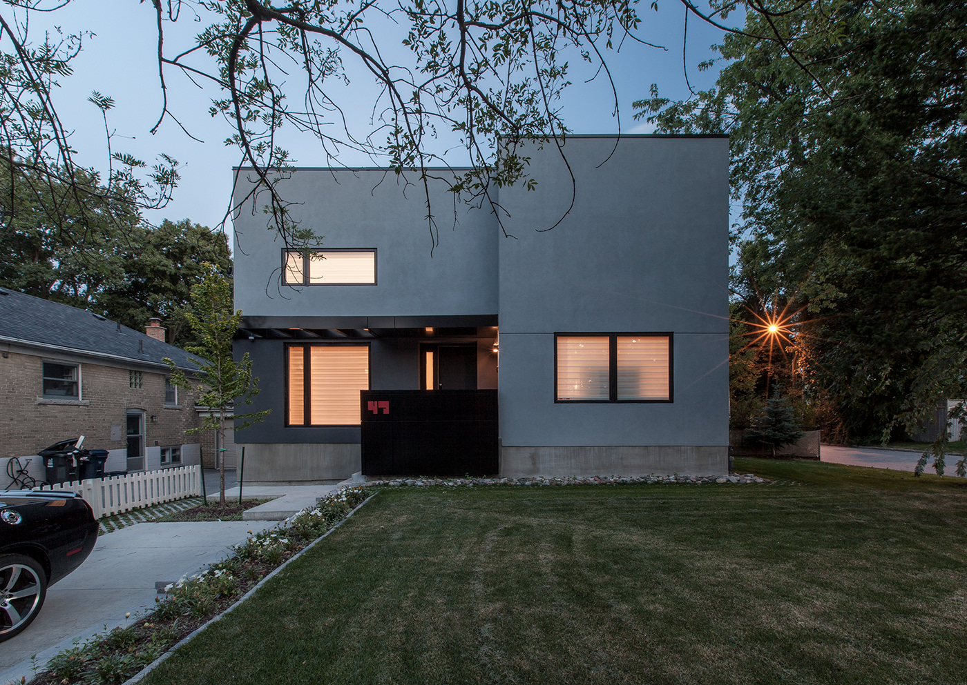 rzlbd Atelier RZLBD thorax house Infill Toronto North York
