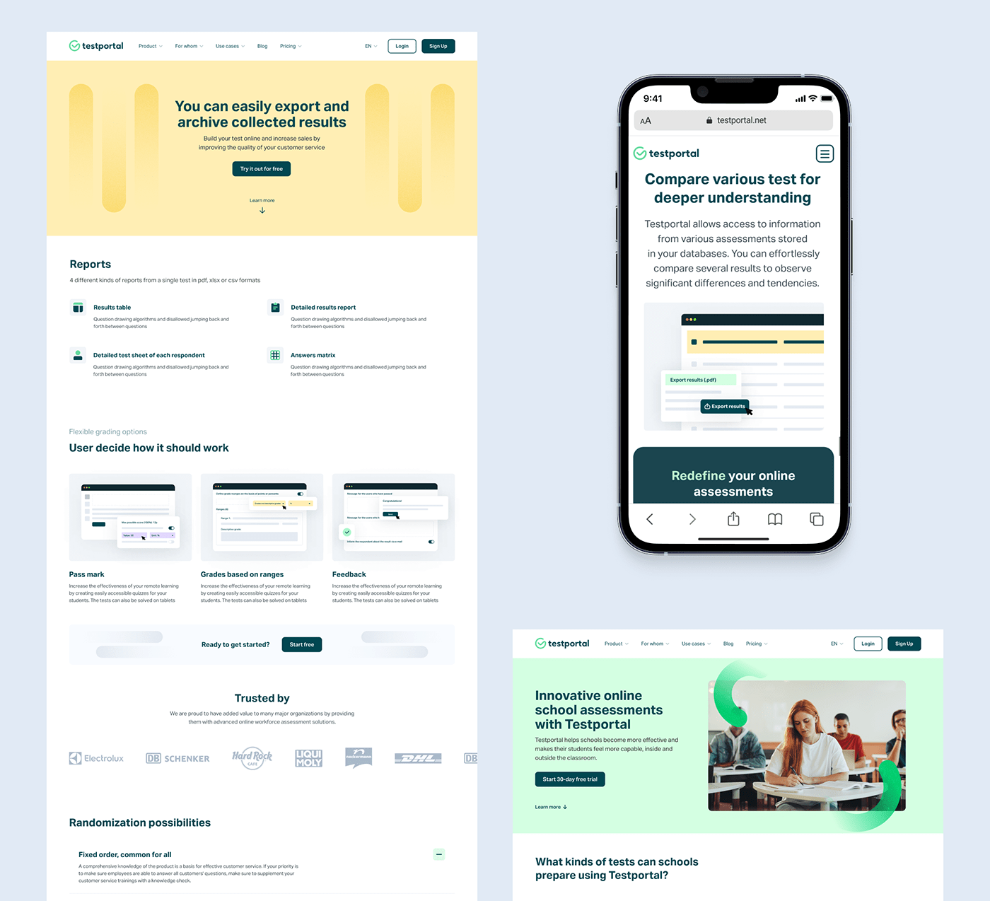 Brand Guidlines brand identity landing page logo redesign SAAS Style Guide web app Web Design Website