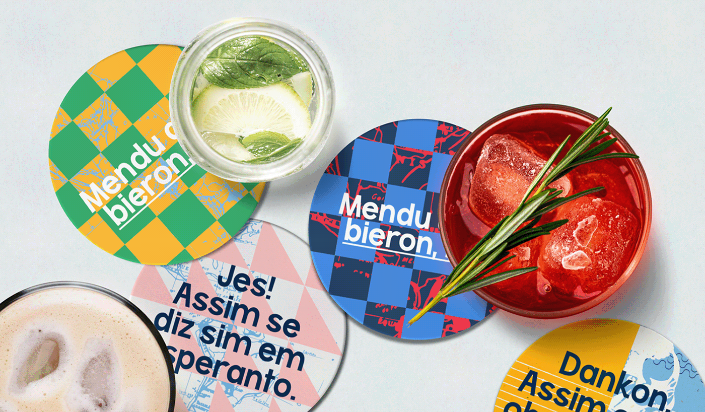 bar branding  Esperanto identidade visual logo marca naming Paraíba restaurant
