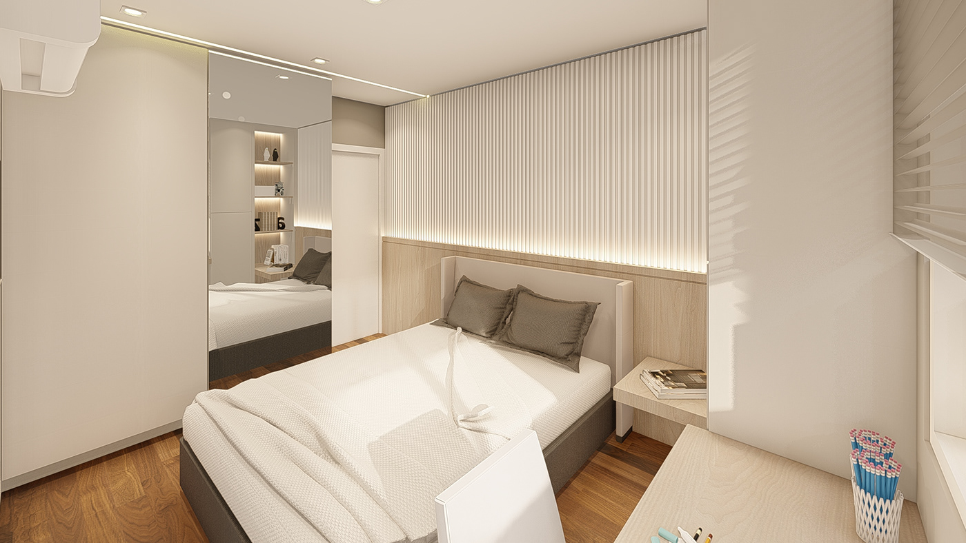 architecture archviz lumion SketchUP interior design  modern visualization 3D room рендер