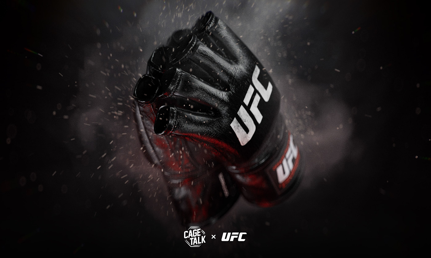 This image shows gloves for mixed martial arts