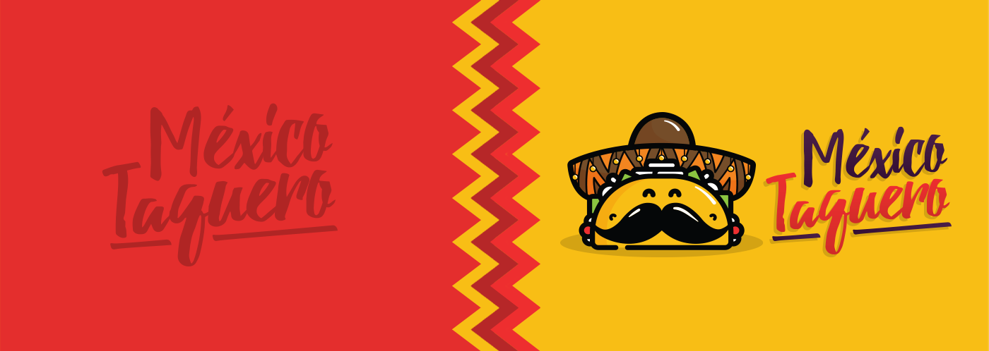 Tacos mexico app logo Brand Design