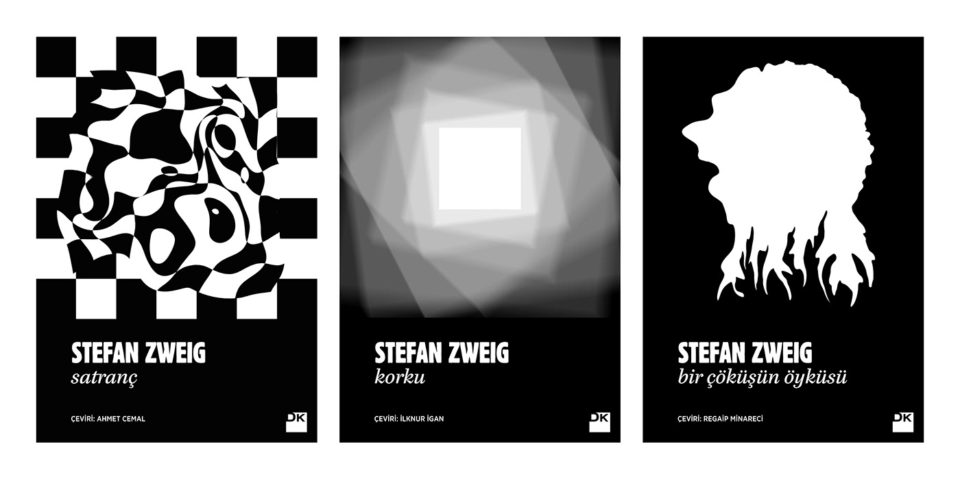 book cover Book Cover Design books cover design stefan zweig satranç chess