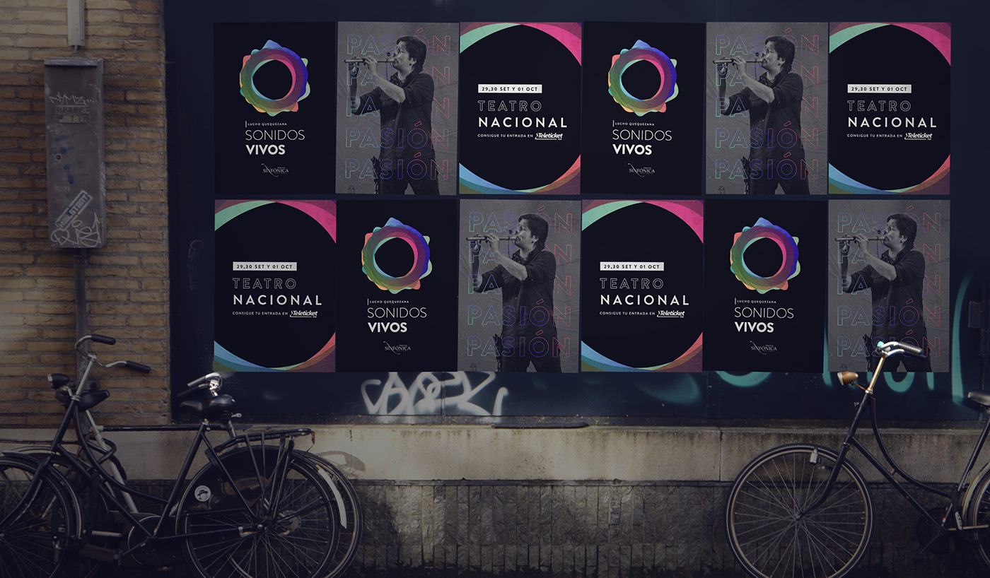 branding  Musical Project peruvian colours