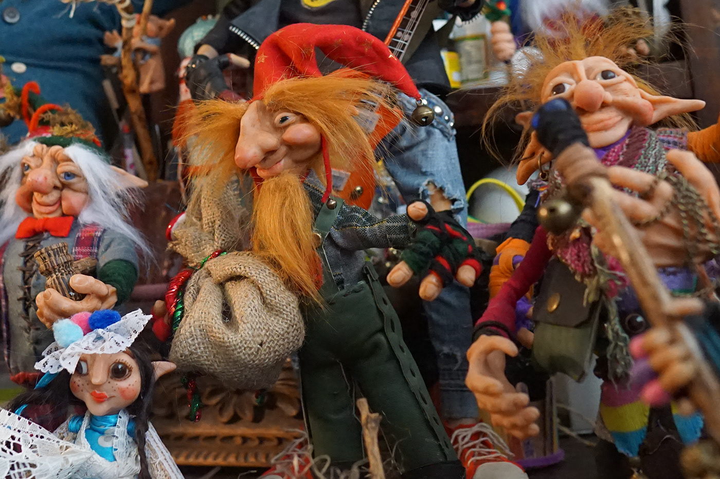 dolls elves fantasy fantasy art fantasyart fantasywork Fantasyworld gnomes witch Witches