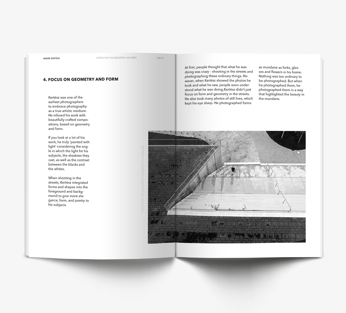 street photography black and white andre kertesz photobook editorial brochure Layout magazine